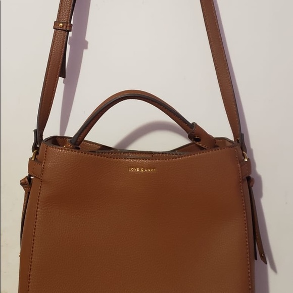 Love&Lore Tan Medi Crossbody Bag - Picture 6 of 7